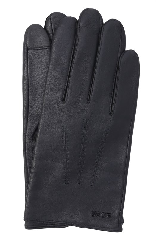 Кожаные перчатки BOSS 50496604 Синий 50496604