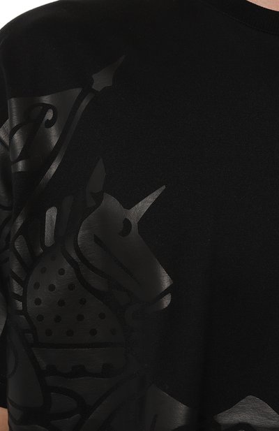 Хлопковая футболка BURBERRY, арт. 8065183, фото 5