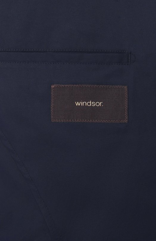 Хлопковый пиджак Windsor 13 BU0N0 10019306/30046305/58 Синий  13 BU0N0 10019306/30046305/58 Фото 8