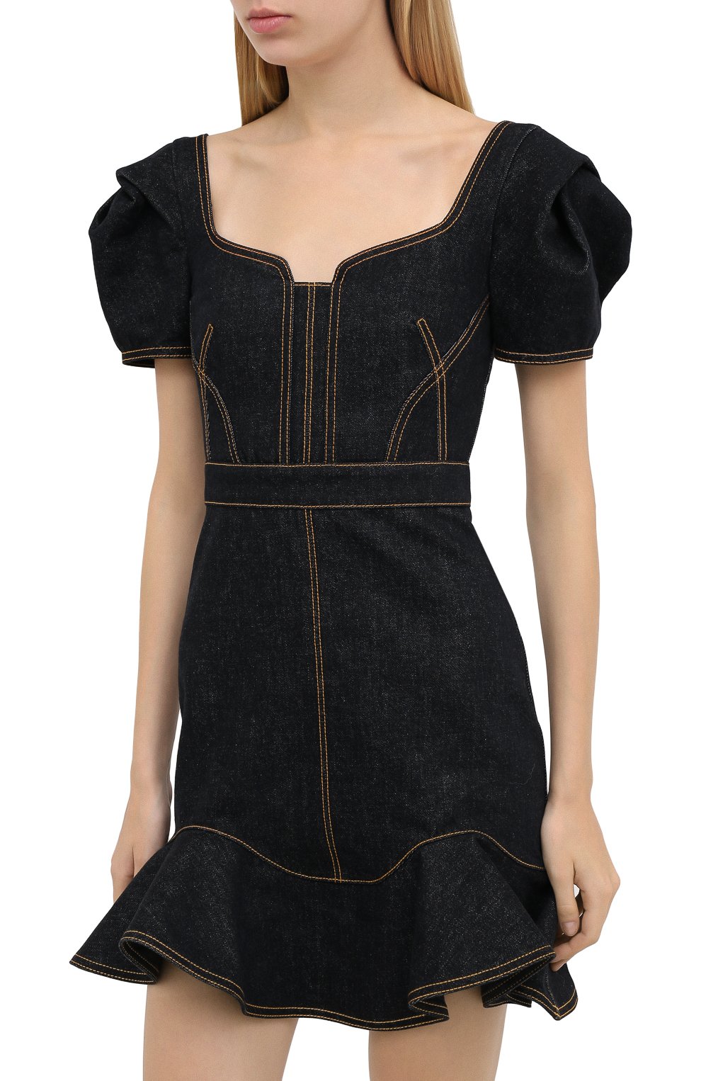 Джинсовое платье ALEXANDER MCQUEEN, арт. 630913/QMAA2, фото 3
