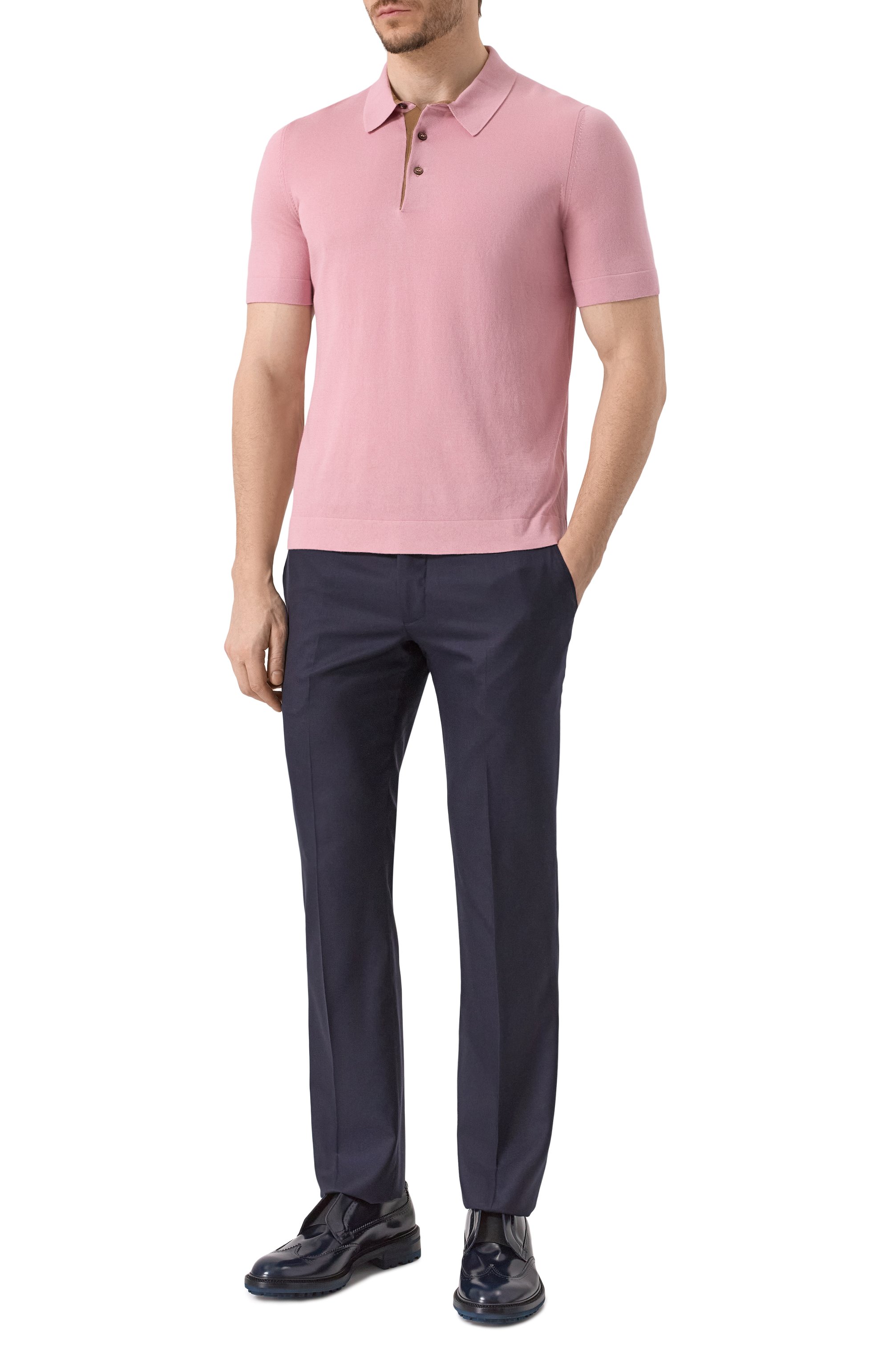 Брюки из шерсти и шелка BERWICH, арт. SC/1/DR1480, фото 2