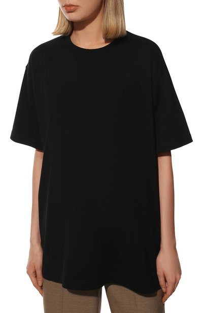 Хлопковая футболка BURBERRY, арт. 8044962, фото 3