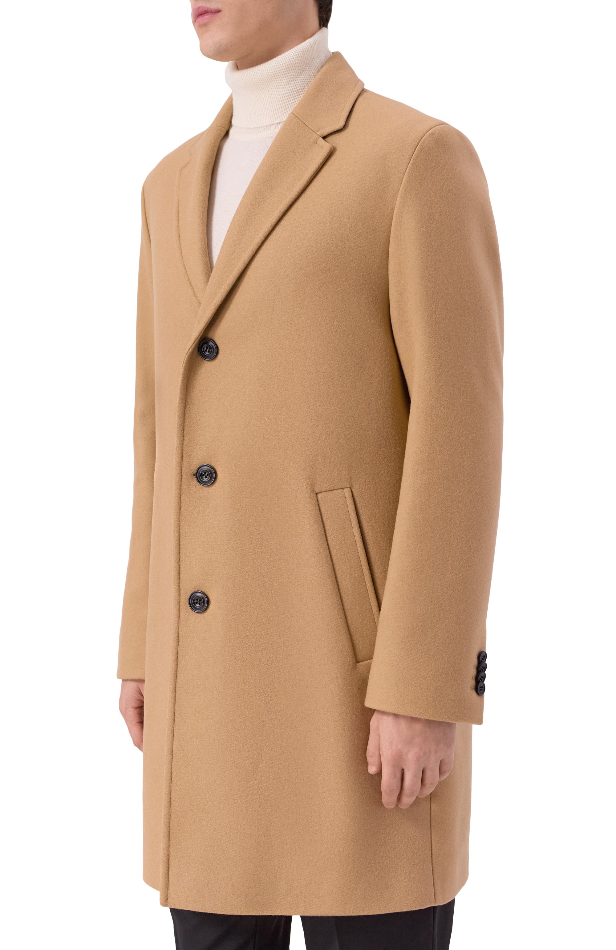 Шерстяное пальто HUGO, арт. 50546529, фото 3