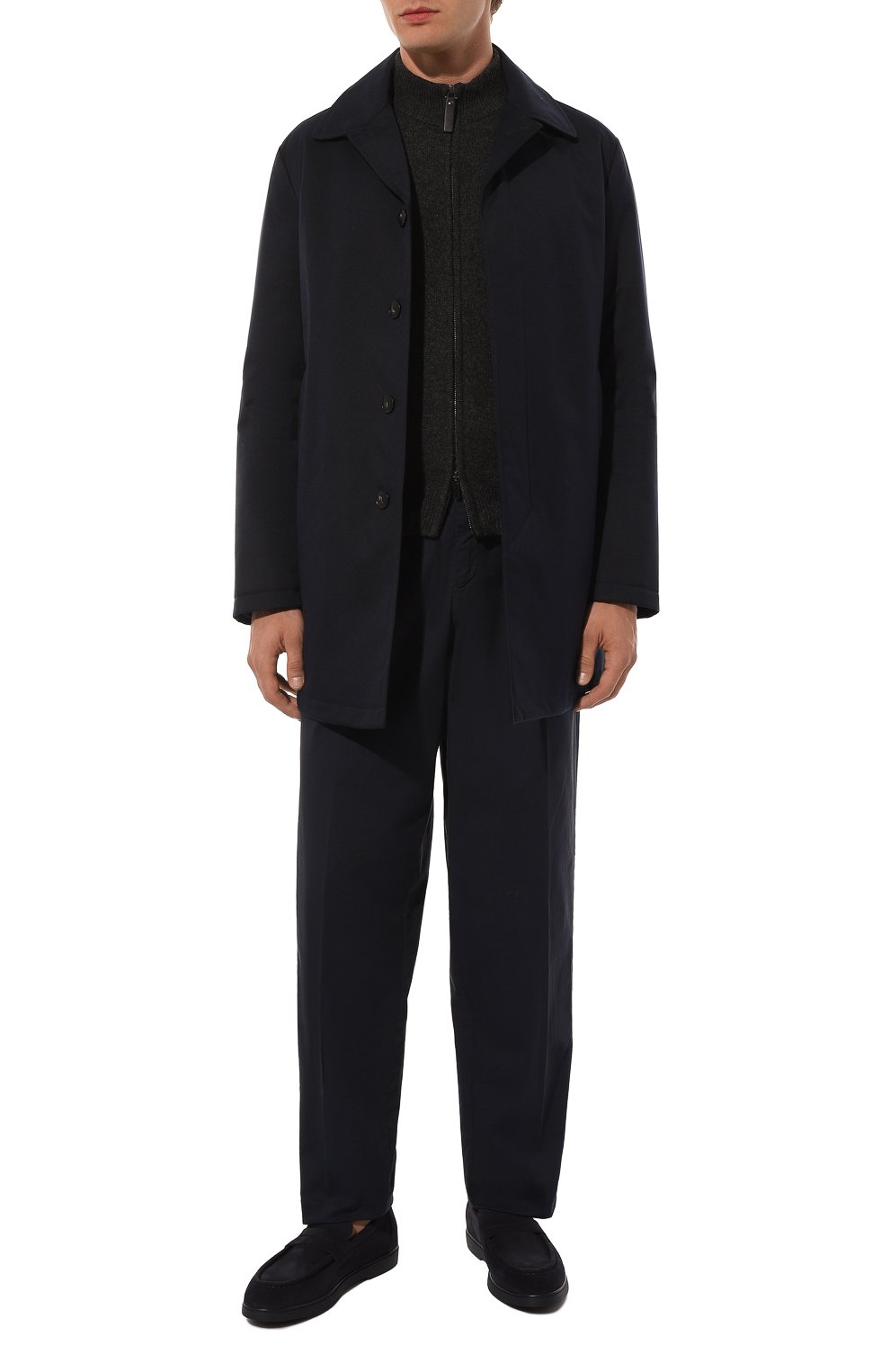 Замшевые пенни-лоферы DOUCAL'S, арт. DU3328ED0-UF009B, фото 2