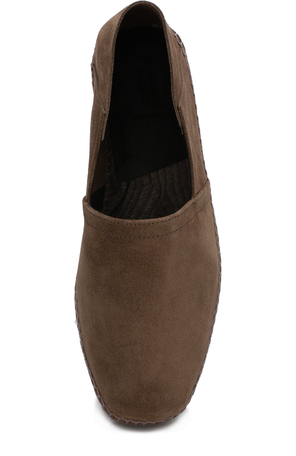 Замшевые эспадрильи на джутовой подошве TOM FORD, арт. 118J0681T-CGR/113, фото 5