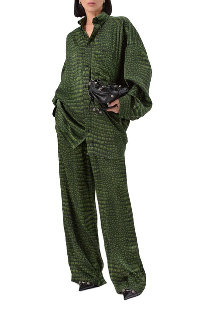 Шелковая рубашка BALENCIAGA, арт. 814121/TRLC7, фото 2