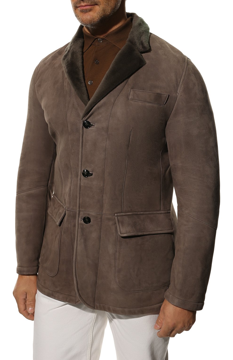 Дубленка из овчины KITON, арт. UW0316V03P24, фото 3