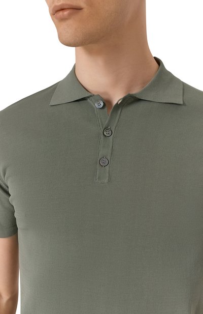 Хлопковое поло DANIELE FIESOLI, арт. DF0305, фото 5