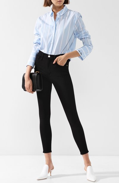 Однотонные джинсы-скинни FRAME DENIM, арт. AHRSKC208, фото 2