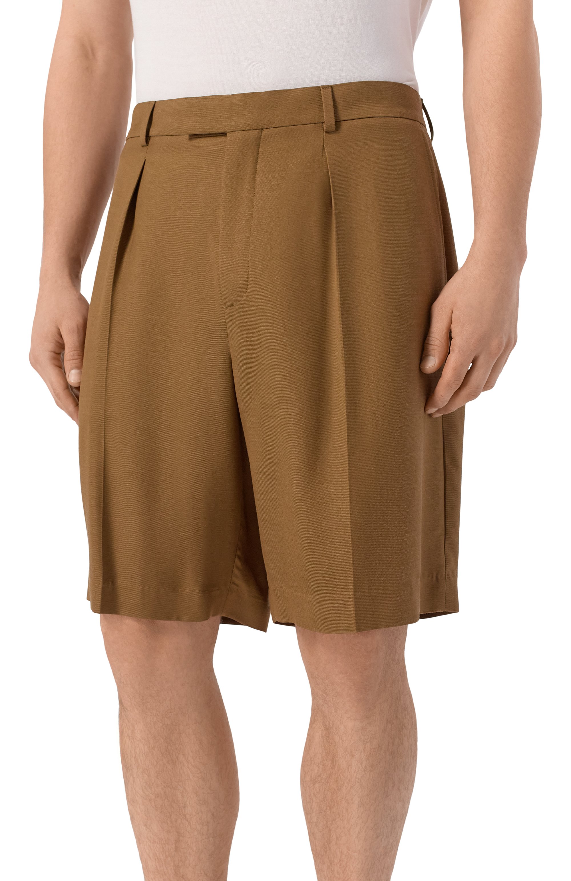 Шорты из вискозы и лиоцелла 12 STOREEZ, арт. 137150, фото 3