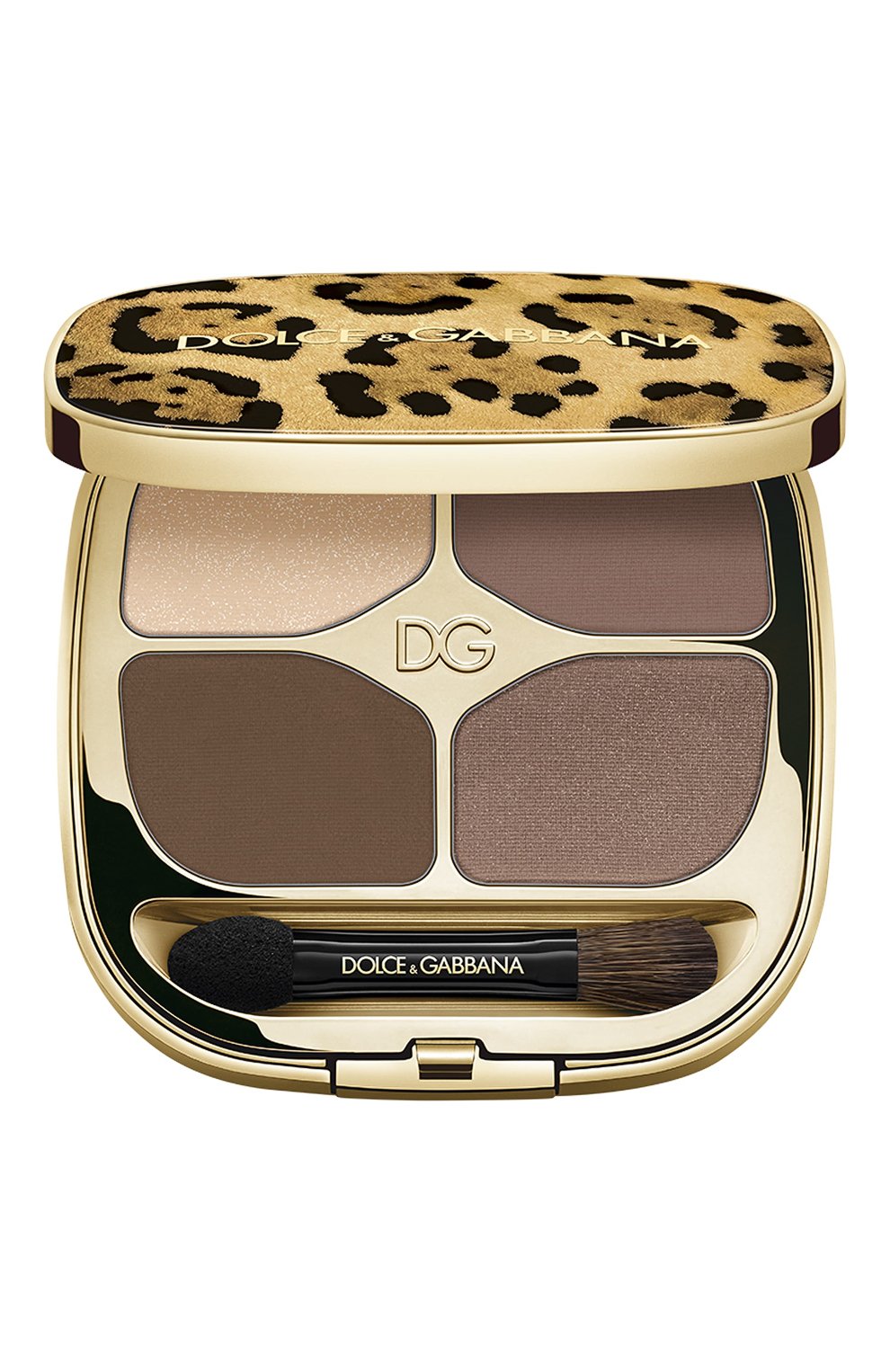 Тени для век felineyes eyeshadow quad, оттенок 2 sweet cocoa (4.8g) DOLCE & GABBANA, арт. 3423478544253, фото 1