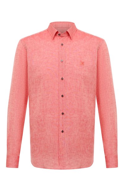 Мужская льняная рубашка ZILLI, арт. MFZ-13091-352230/0001