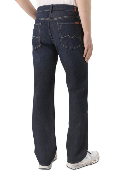 Джинсы austin 7 FOR ALL MANKIND темно-синего цвета по цене 23700 руб., арт. 7T046922-LDK, фото 4 Джинсы austin 7 FOR ALL MANKIND, арт. 7T046922-LDK, фото 4