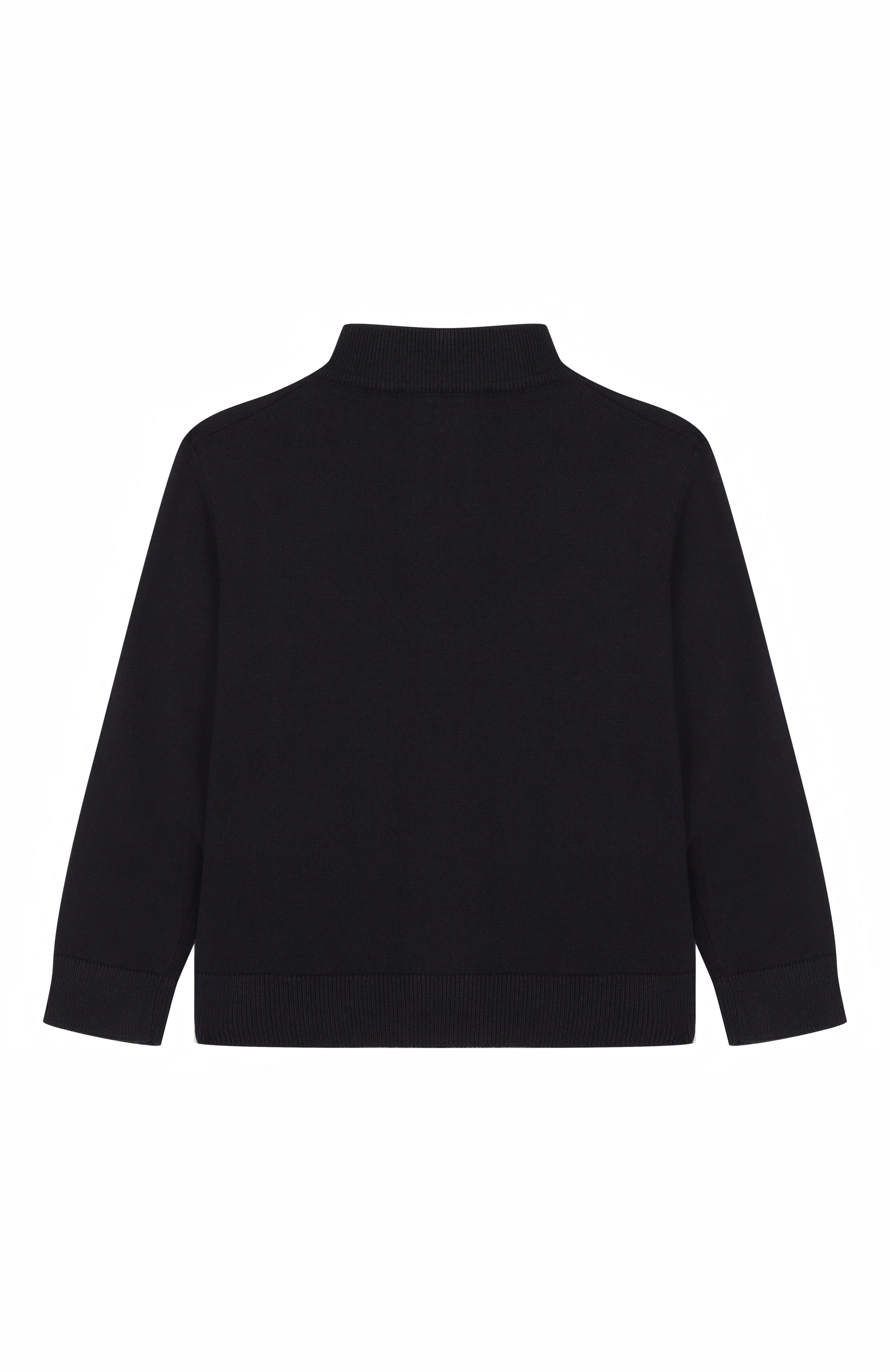 Кардиган из хлопка и шерсти EMPORIO ARMANI, арт. EB000439/AF15211, фото 2