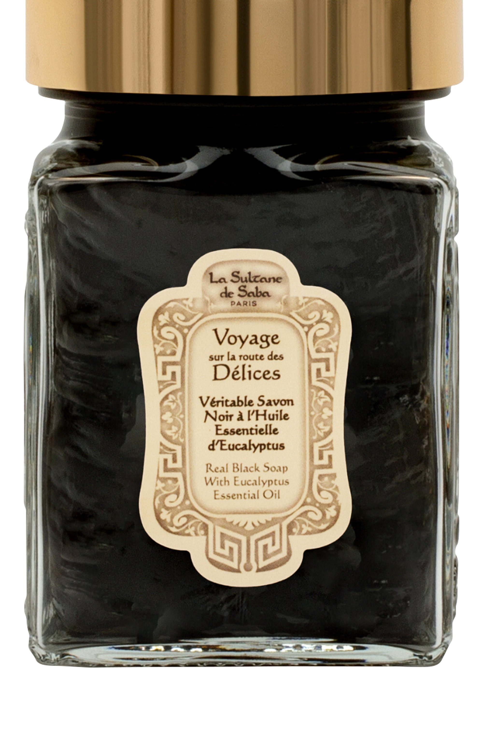 Черное мыло для лица и тела c эвкалиптом (300ml) LA SULTANE DE SABA, арт. 3700448602107, фото 2