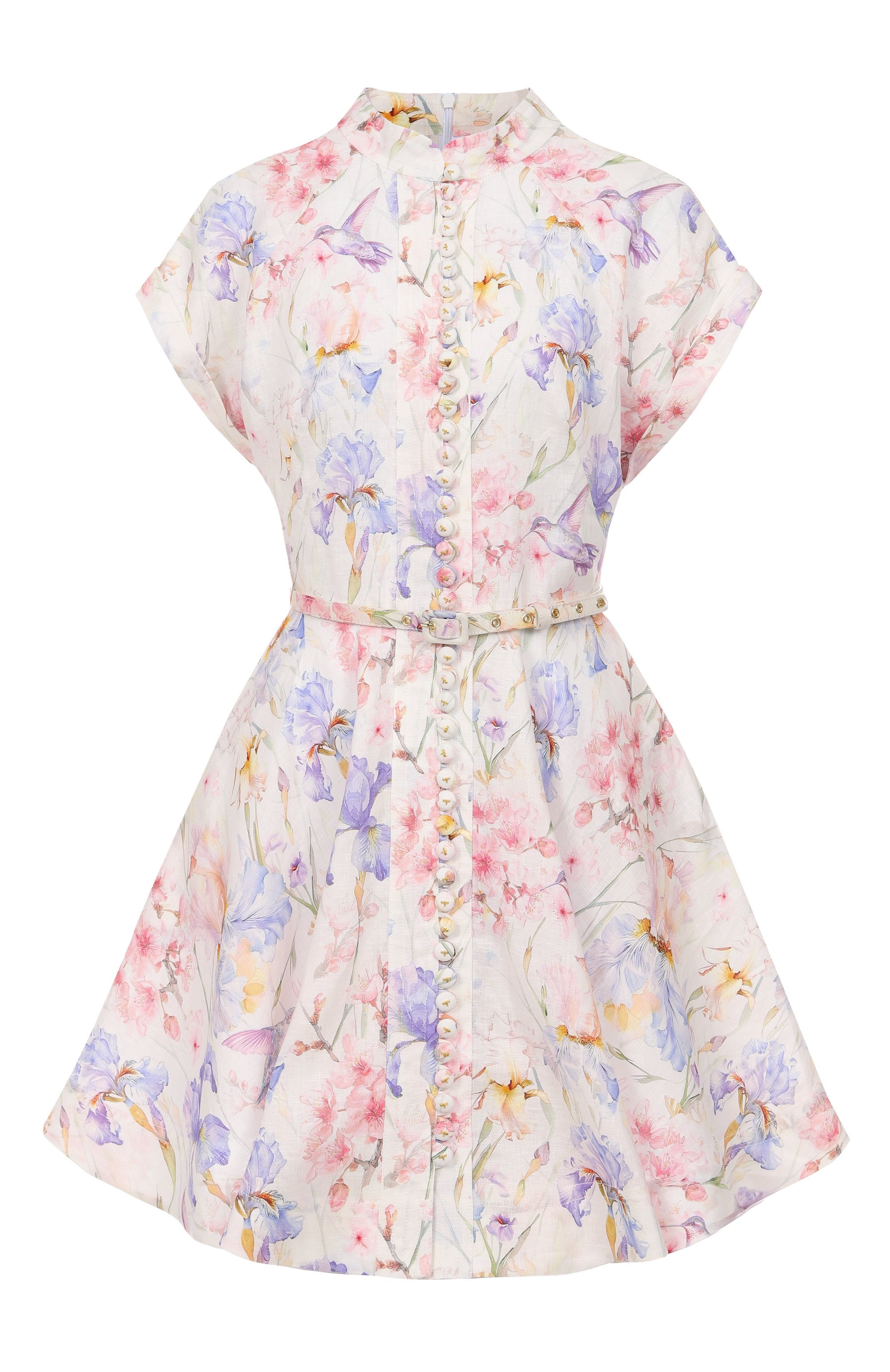 Льняное платье YVON белого цвета по цене 79800 руб., арт. 0 250025, фото 1 Льняное платье YVON, арт. 0 250025, фото 1