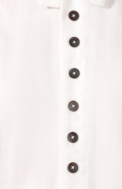 Хлопковый комбинезон ANN DEMEULEMEESTER белого цвета по цене 123000 руб., арт. 2001-1422-P-112-002, фото 5 Хлопковый комбинезон ANN DEMEULEMEESTER, арт. 2001-1422-P-112-002, фото 5