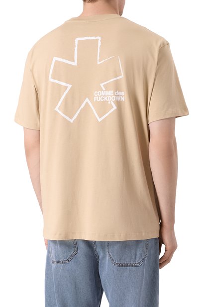 Хлопковая футболка COMME DES FUCKDOWN, арт. CFABM01506, фото 4