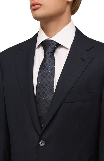 Шелковый галстук CANALI, арт. 18/HJ04148, фото 2