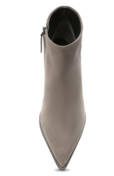 Замш евые ботильоны BRUNELLO CUCINELLI, арт. MZSFC1742, фото 5