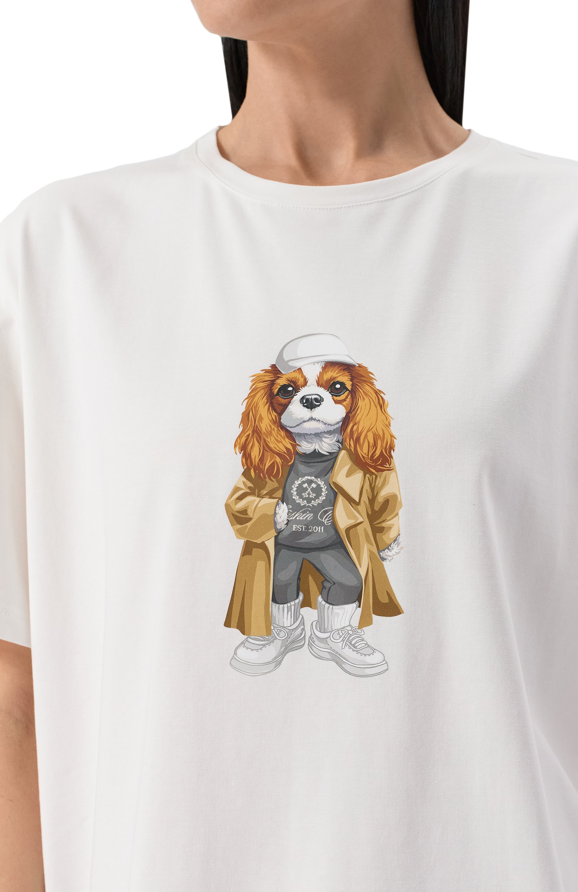 Хлопковая футболка FLASHIN, арт. FS25TB, фото 5