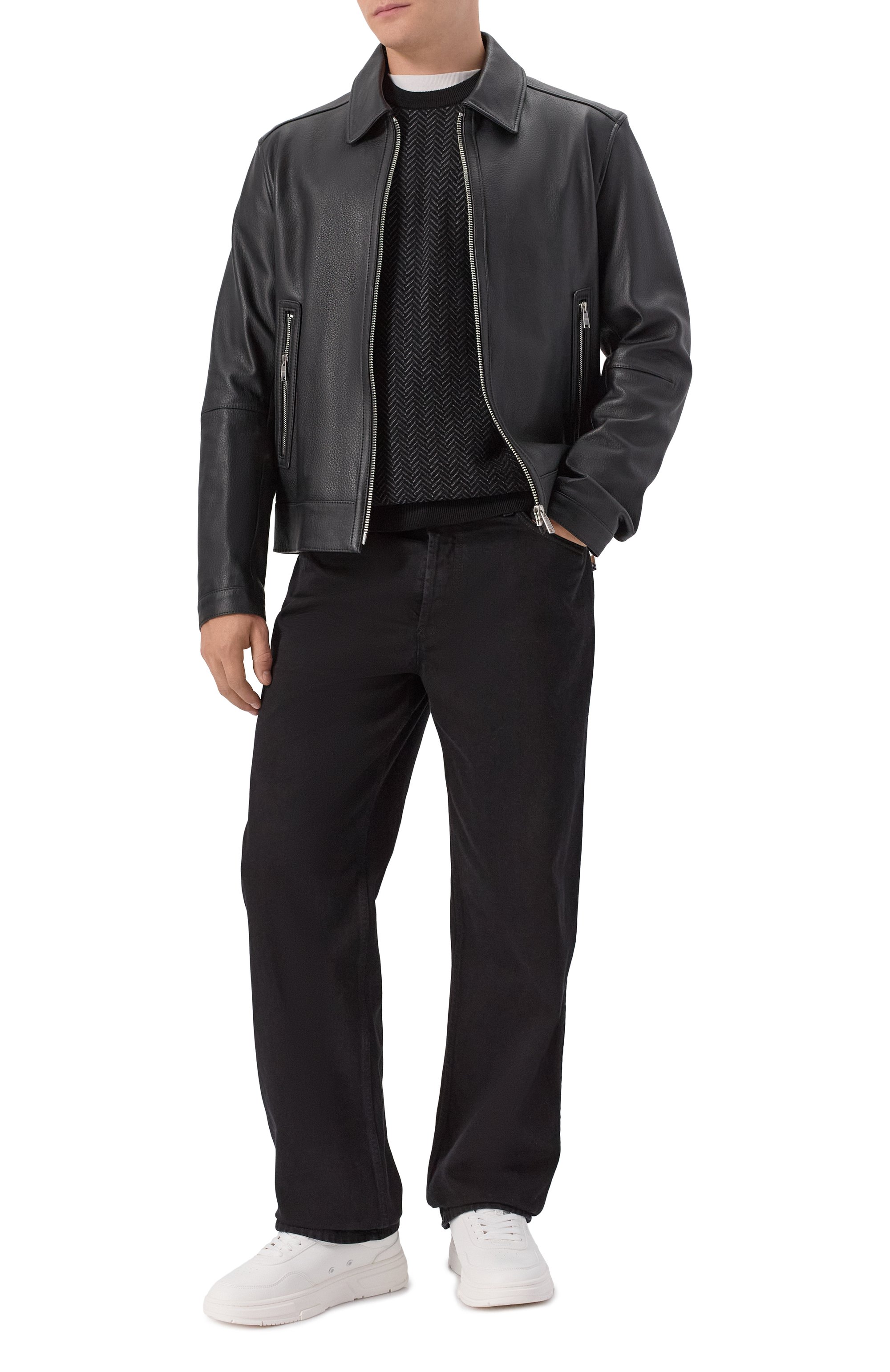 Кожаная куртка BOSS, арт. 50543214, фото 2