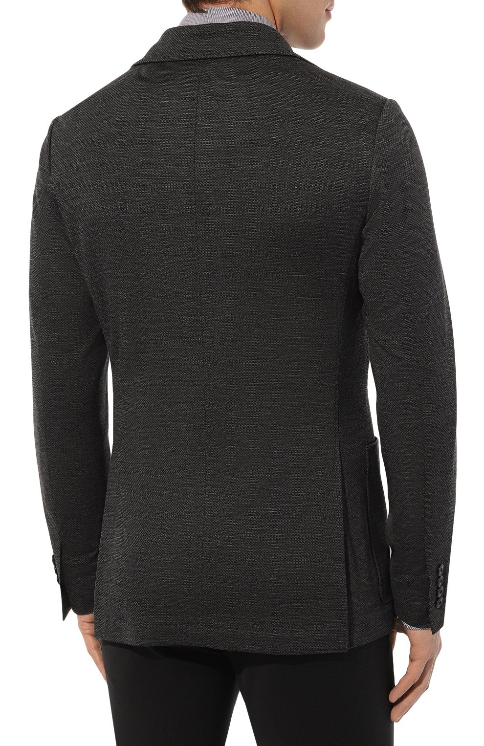 Пиджак из шерсти и лиоцелла CANALI, арт. J0147/JC02719, фото 4