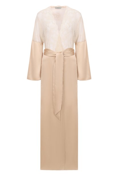 Женский шелковый халат C.ALLA, арт. CL0280 VE