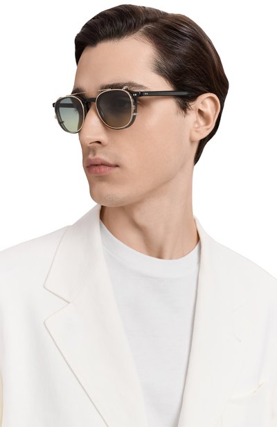 Оправа с клипоном MOSCOT серого цвета по цене 59950 руб., арт. ARTHUR DARK GREY/F0REST W00D CLIP, фото 2 Оправа с клипоном MOSCOT, арт. ARTHUR DARK GREY/F0REST W00D CLIP, фото 2