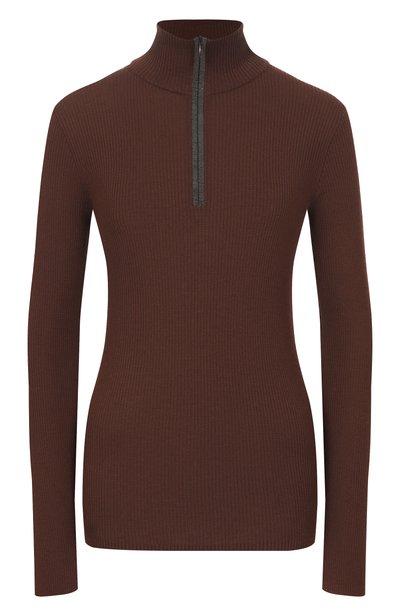Женский пуловер из шерсти и кашемира BRUNELLO CUCINELLI, арт. M14817604