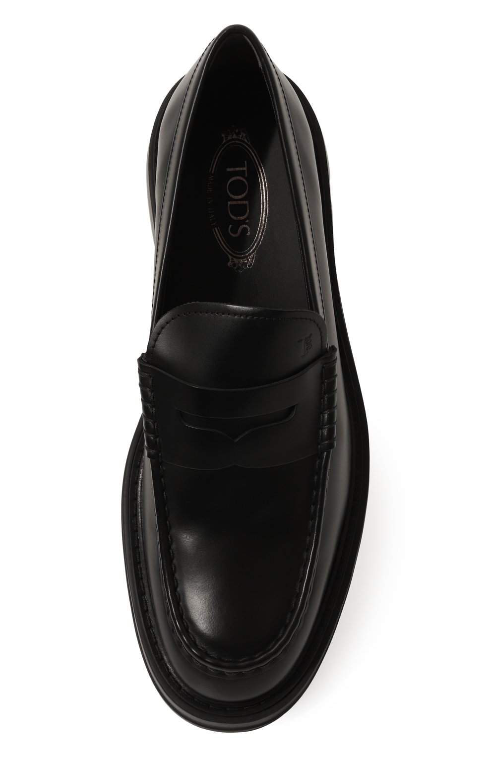 Кожаные пенни-лоферы TOD’S, арт. XXM61K0AI40/LYG, фото 6