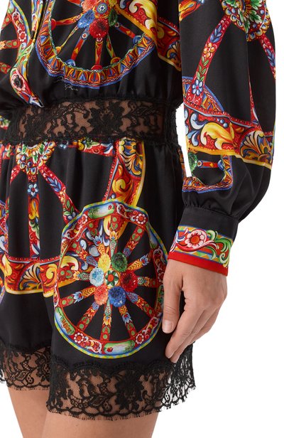 Атласный комбинезон DOLCE & GABBANA, арт. F6160T/GDDVJ, фото 4