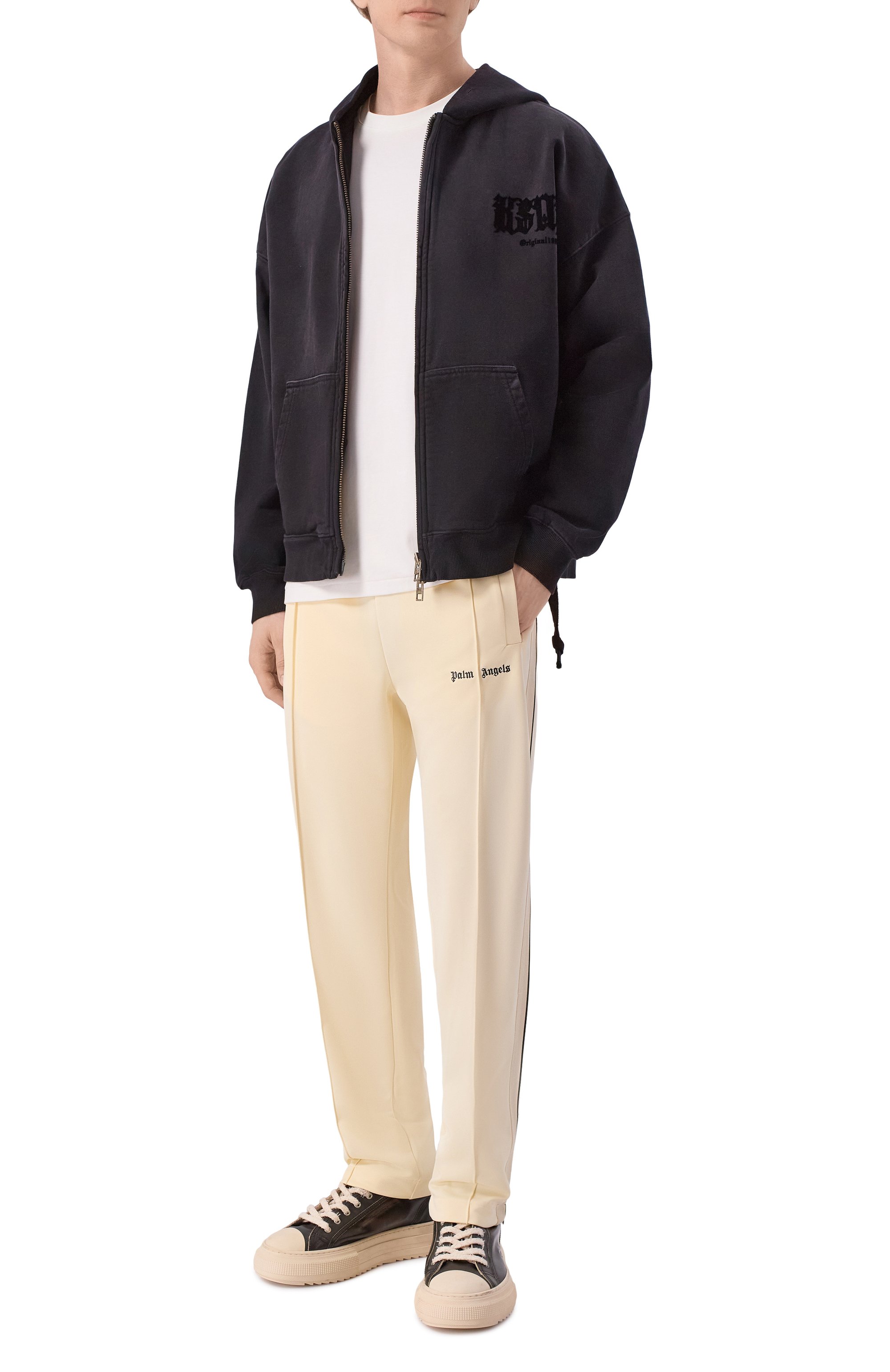 Брюки PALM ANGELS, арт. PMCJ020S26FAB001, фото 2