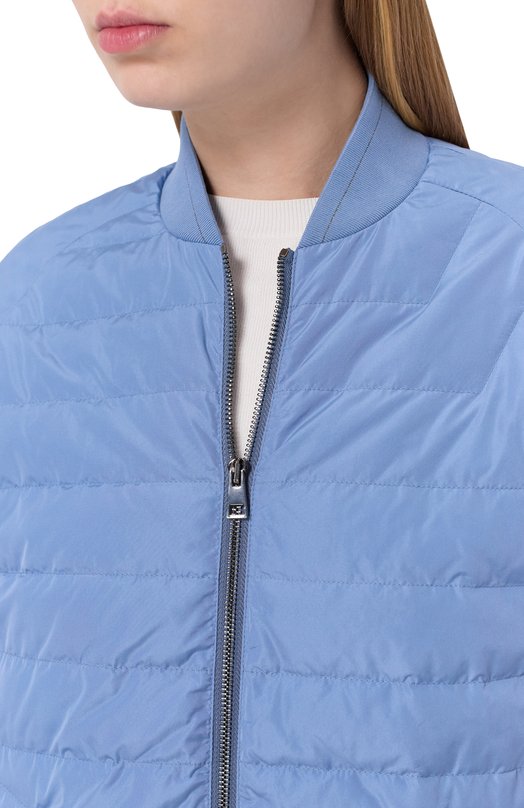 Утепленный бомбер Lorena Antoniazzi PI13C/3266 Голубой  PI13C/3266 Фото 5