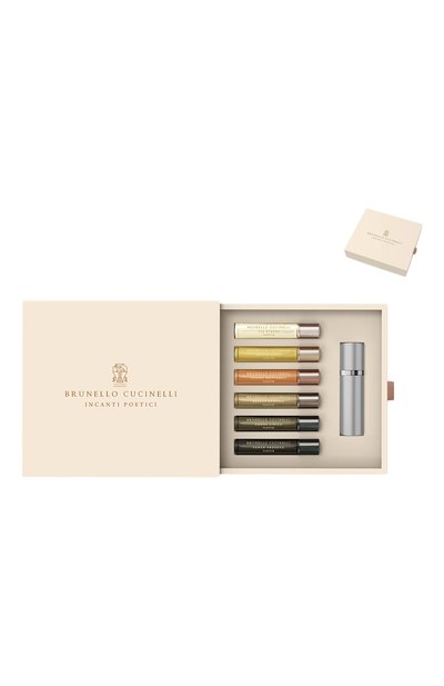 Парфюмерный набор incanti poetici с атомайзером (6x10ml) BRUNELLO CUCINELLI, арт. 8011003905232, фото 2