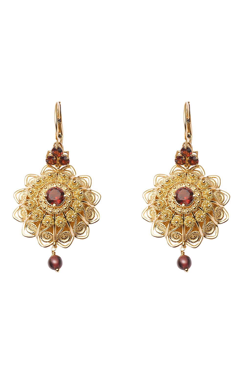 Серьги DOLCE & GABBANA бесцветного цвета по цене 1085500 руб., арт. WEJP1G WROD1 Z0000, фото 1 Серьги DOLCE & GABBANA, арт. WEJP1G WROD1 Z0000, фото 1
