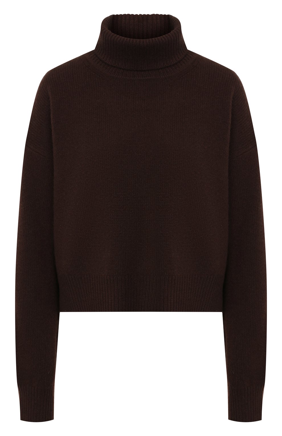 Кашемировый свитер REJINA PYO коричневого цвета по цене 53750 руб., арт. C095K/CASHMERE, фото 1 Кашемировый свитер REJINA PYO, арт. C095K/CASHMERE, фото 1