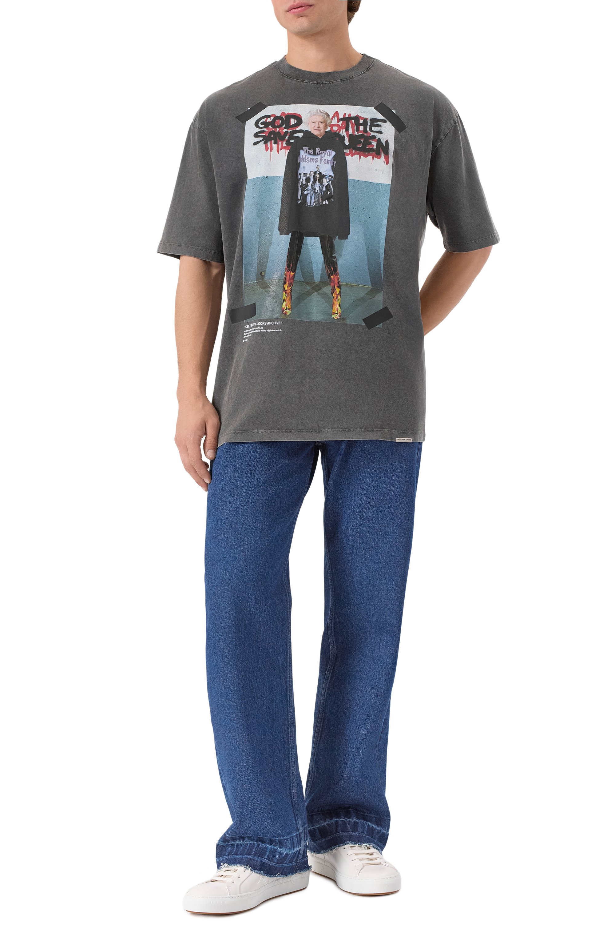 Хлопковая футболка DIEGO VENTURINO, арт. DVTS0GSTQ, фото 2