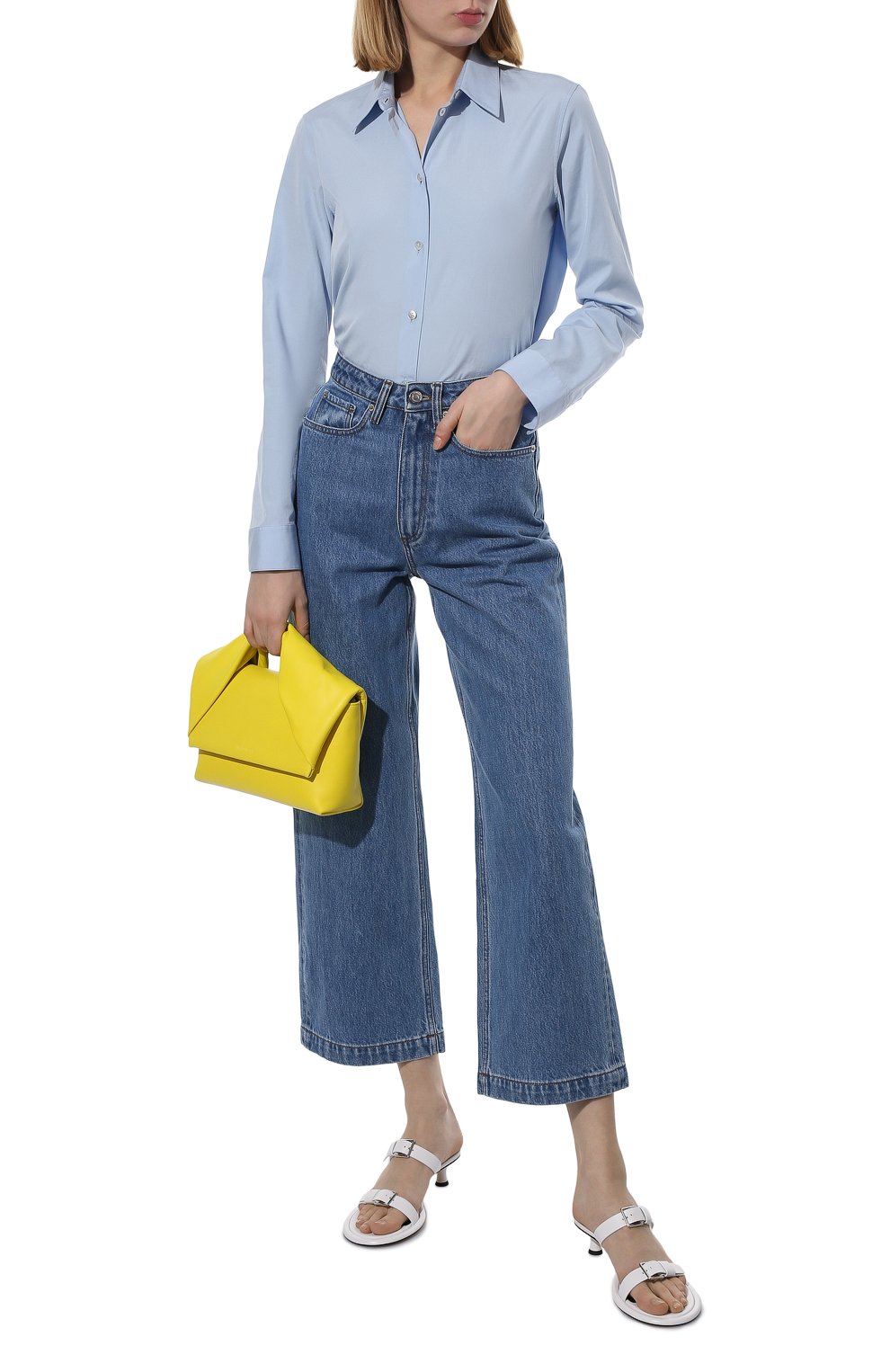 Сумка twister JW ANDERSON желтого цвета по цене 94950 руб., арт. HB0407 LA0088, фото 3 Сумка twister JW ANDERSON, арт. HB0407 LA0088, фото 3