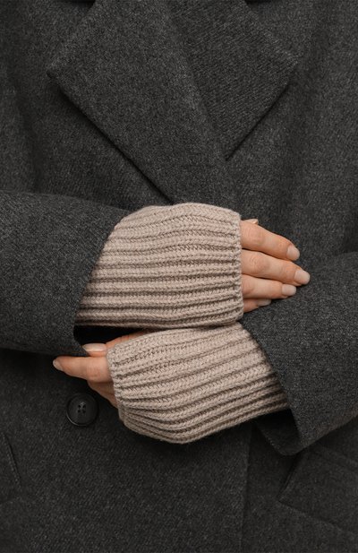 Митенки из кашемира и шерсти ISABEL BENENATO, арт. GK12F24, фото 2