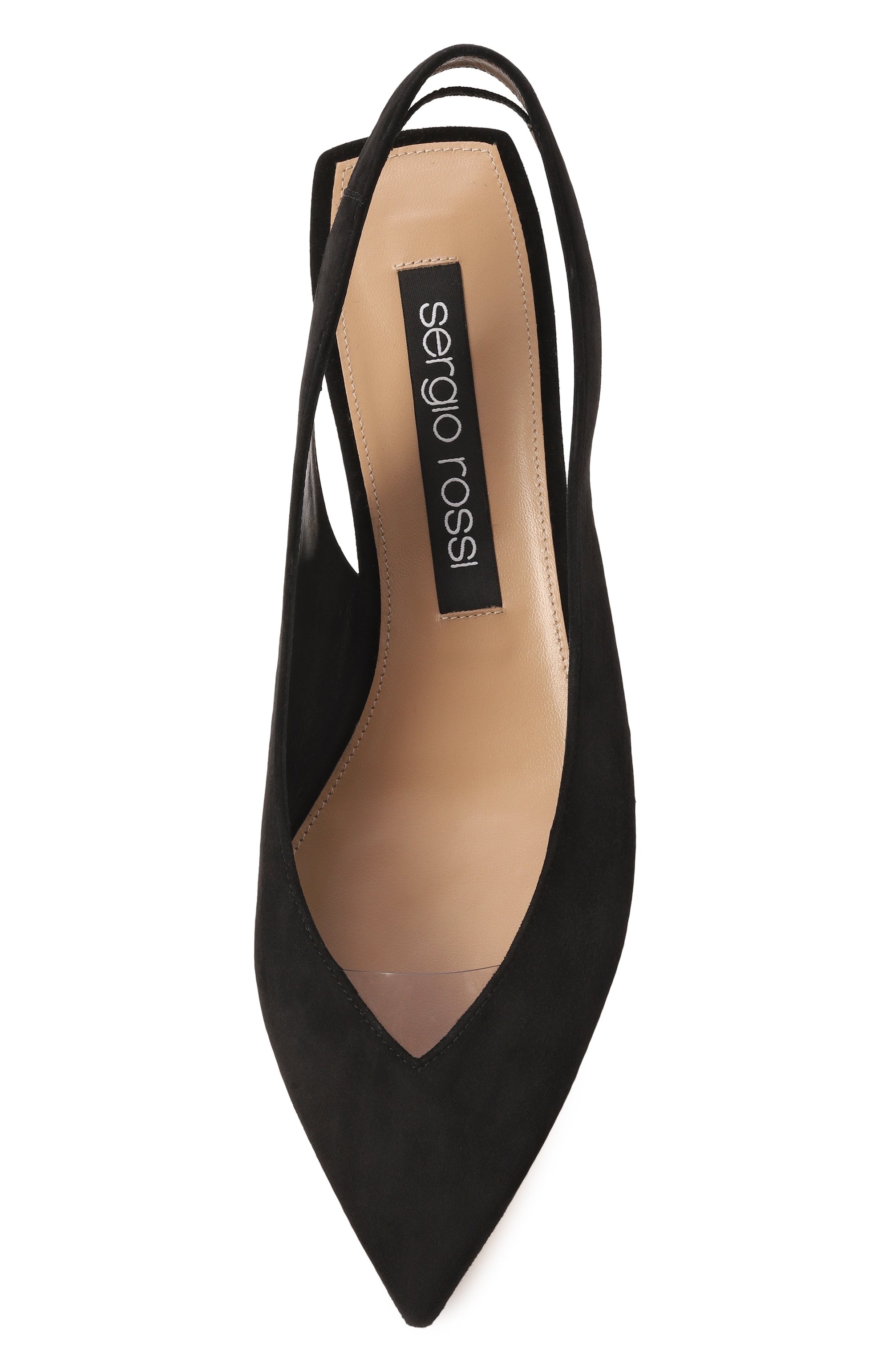 Замшевые балетки sr milano SERGIO ROSSI, арт. A83460-MFN198, фото 6