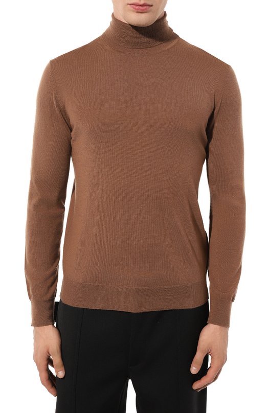 Шерстяная водолазка Van Laack SAINI/S00173 Бежевый  SAINI/S00173 Фото 3