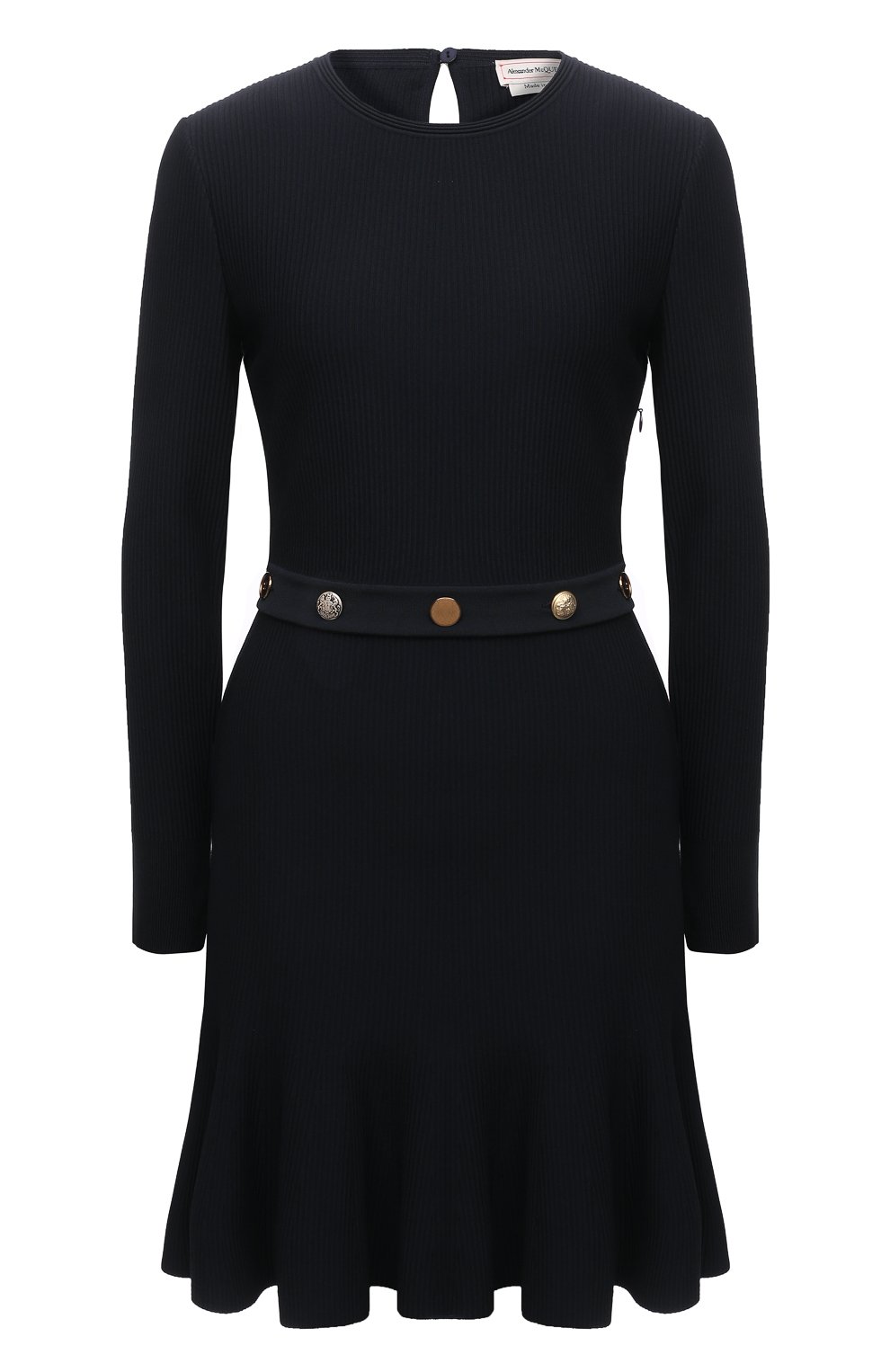 Платье из вискозы ALEXANDER MCQUEEN, арт. 688384/Q1AZ2, фото 1