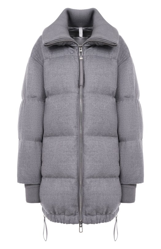 Пуховик из шерсти и вискозы Duno BLANCA/PRAT0 MESTRE Серый BLANCA/PRAT0 MESTRE