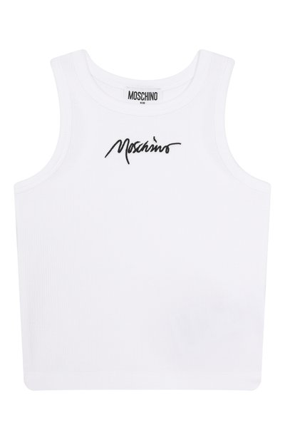Хлопковая майка MOSCHINO, арт. HDM06M/LBA39/4-8