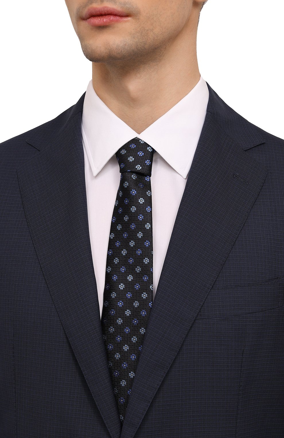 Шелковый галстук CANALI, арт. 18/HJ04142, фото 2