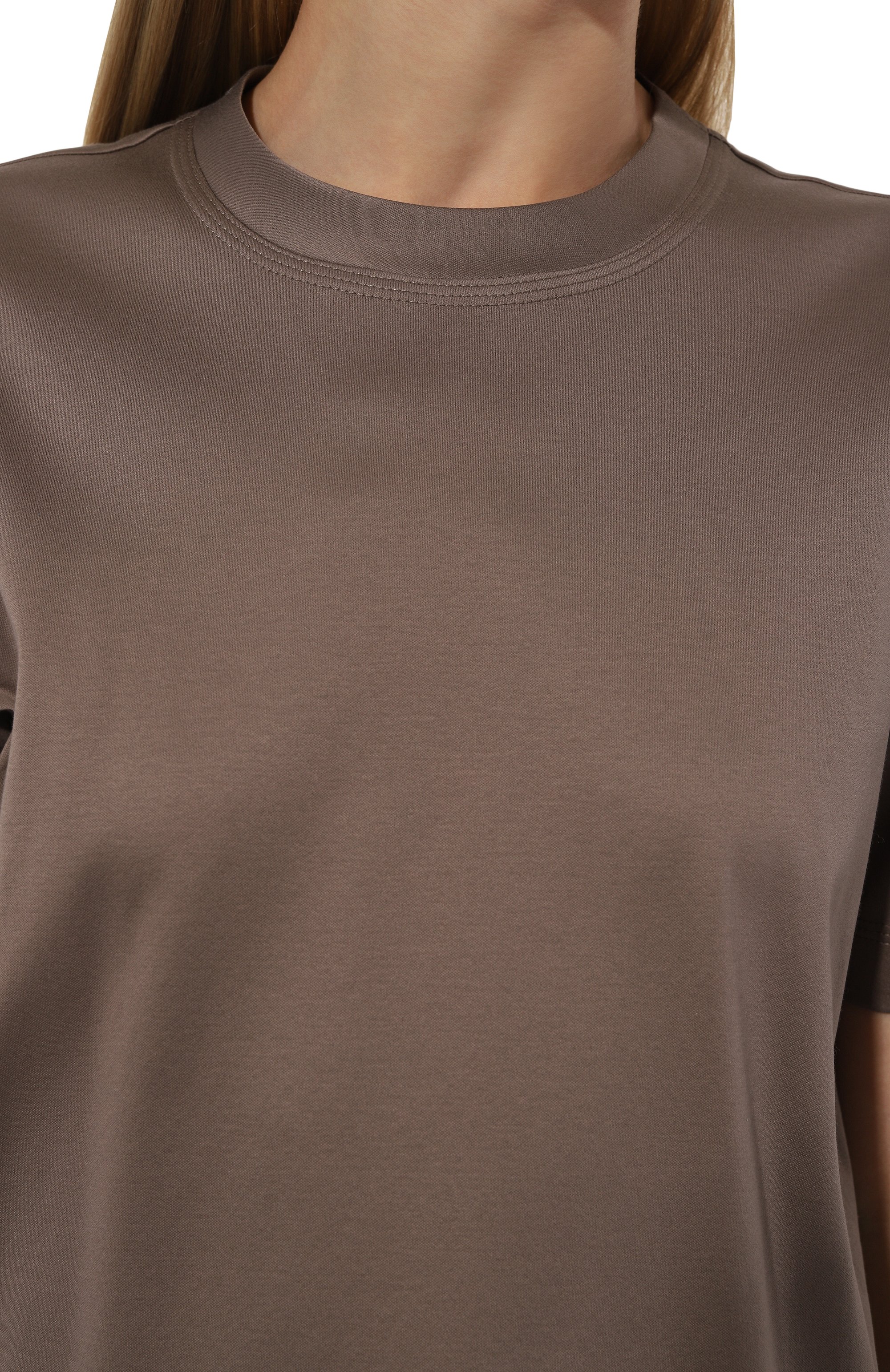 Хлопковая футболка KITON, арт. D53450H08051, фото 5