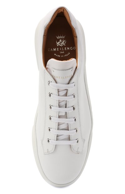 Кожаные кеды CAMERLENGO, арт. Z15740GALBI703, фото 5