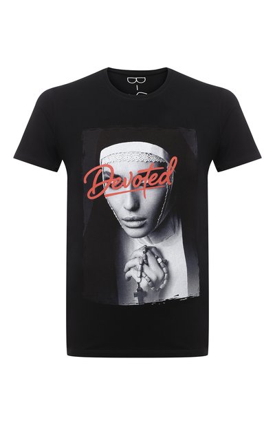 Хлопковая футболка BISIBIGLIO, арт. DEV0TED PRAY/PESANTE, фото 1