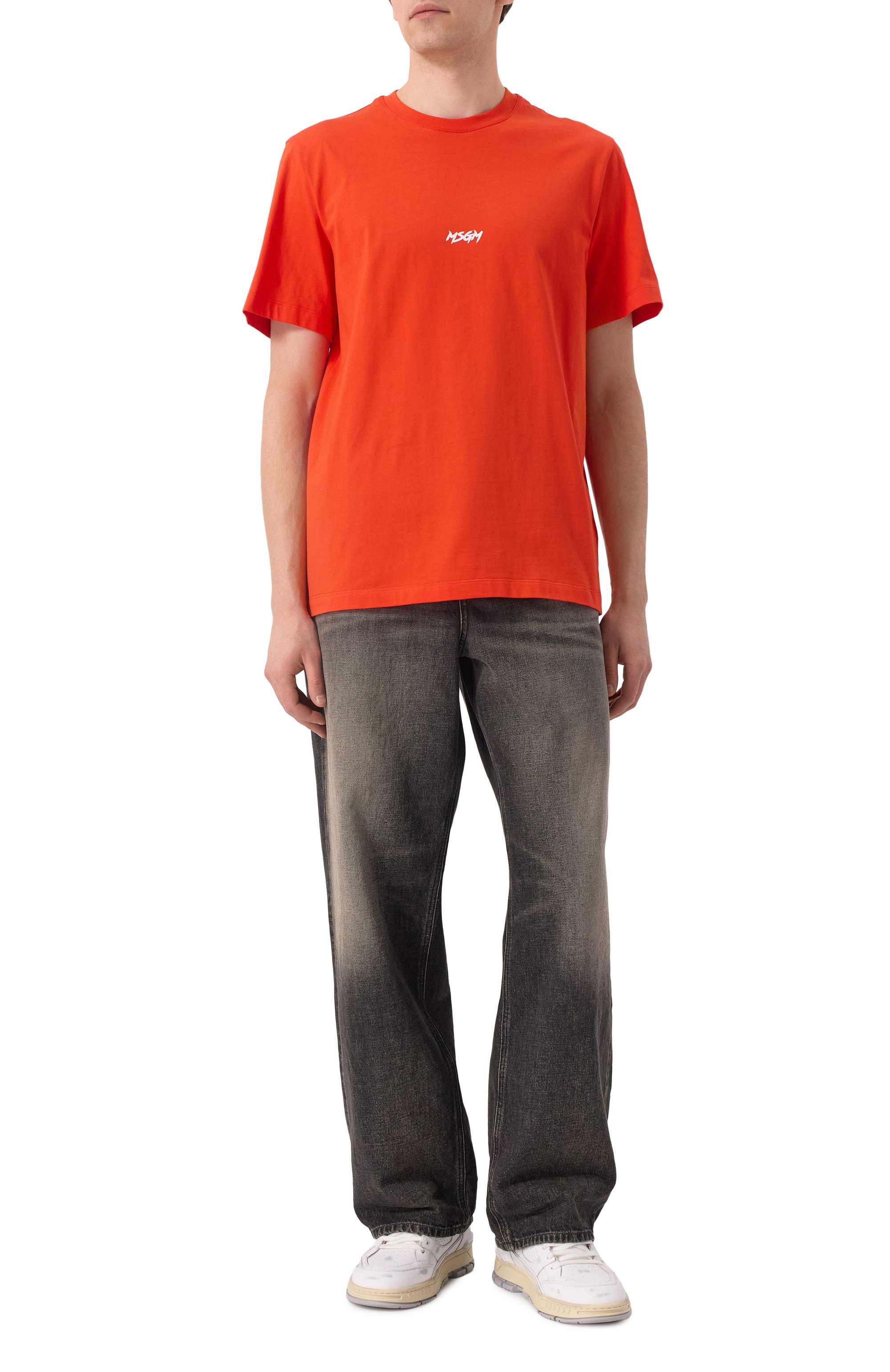Хлопковая футболка MSGM, арт. 3840MM119/257002, фото 2